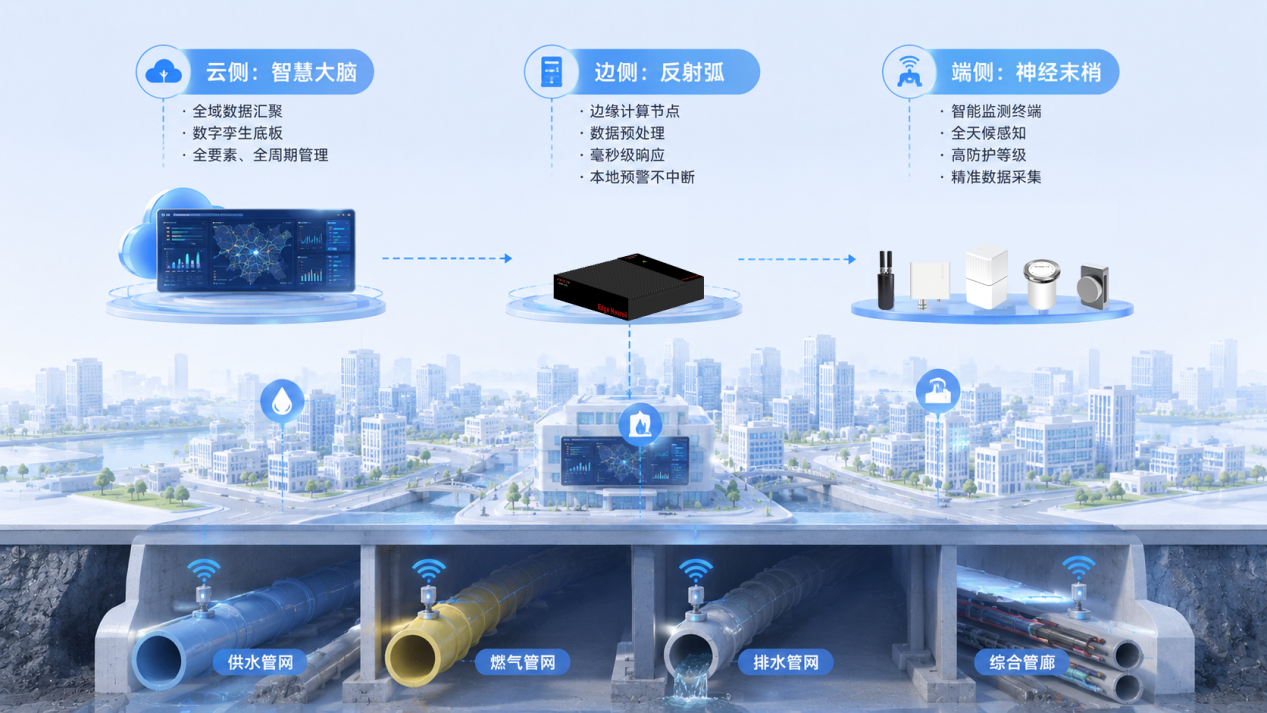 城市生命线安全工程:地下管网如何从"被动抢修"转向"主动预警"?(图2) 城市生命线安全工程:地下管网如何从"被动抢修"转向"主动预警"?(图2)